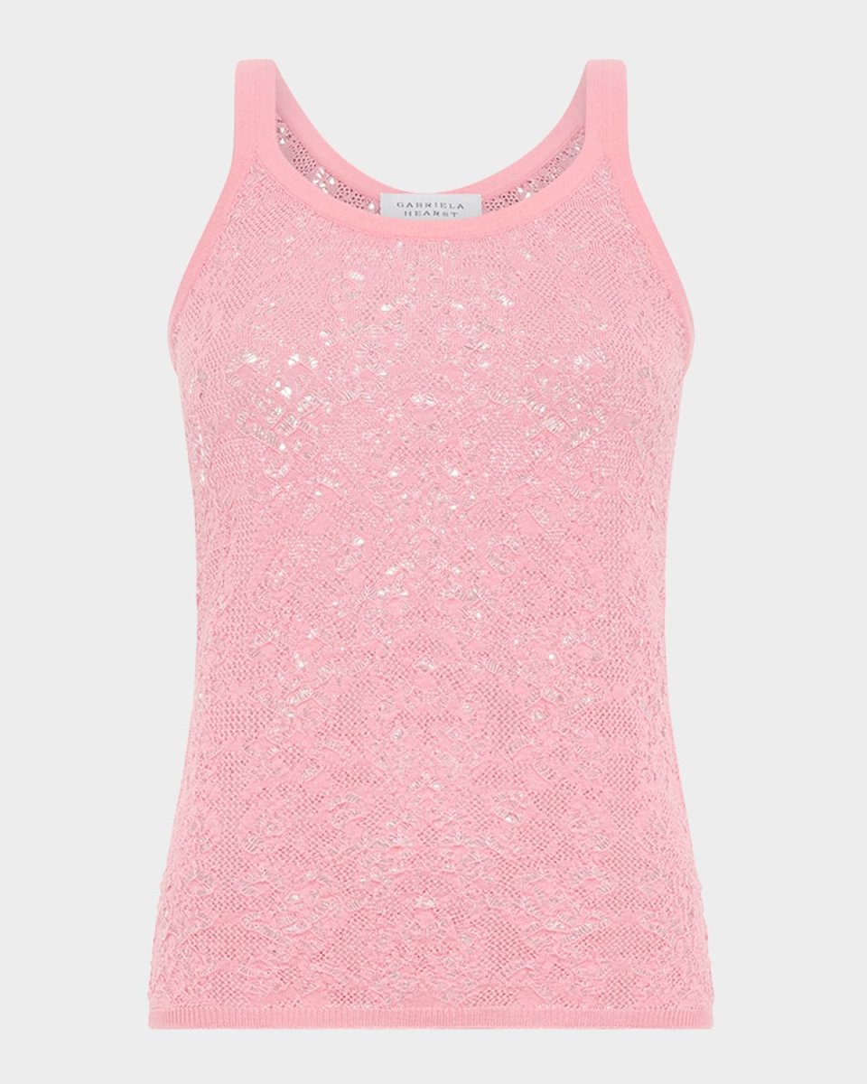 Pontus Lace Knit Tank Top